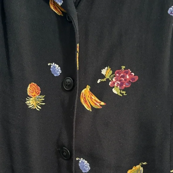 Reformation Black Floral Mini Dress - Picture 4 of 10